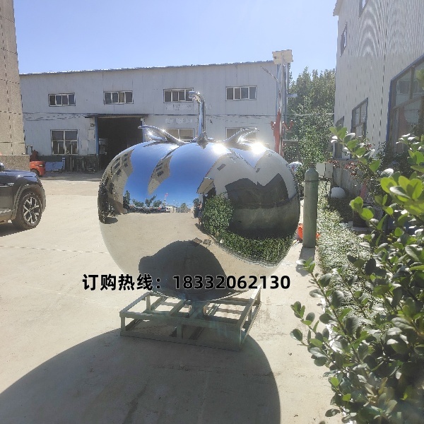 果蔬不銹鋼雕塑 西紅柿不銹鋼雕塑